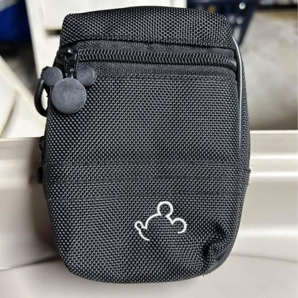 LIKE NEW Disney Mickey Small Black Camera Case
